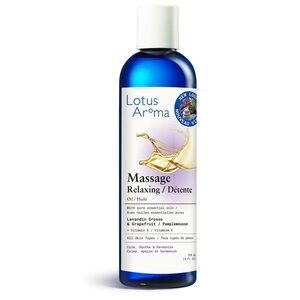 NEW!🌱 Lotus Aroma Lavender Lavindin Grosso & Grapefruit Massage & Body Oil